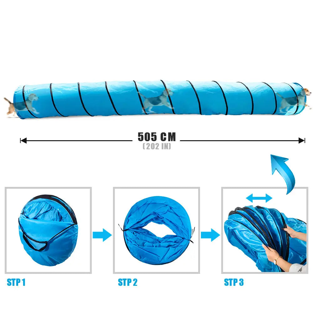 Chaban™ Dog Agility Training Tunnel