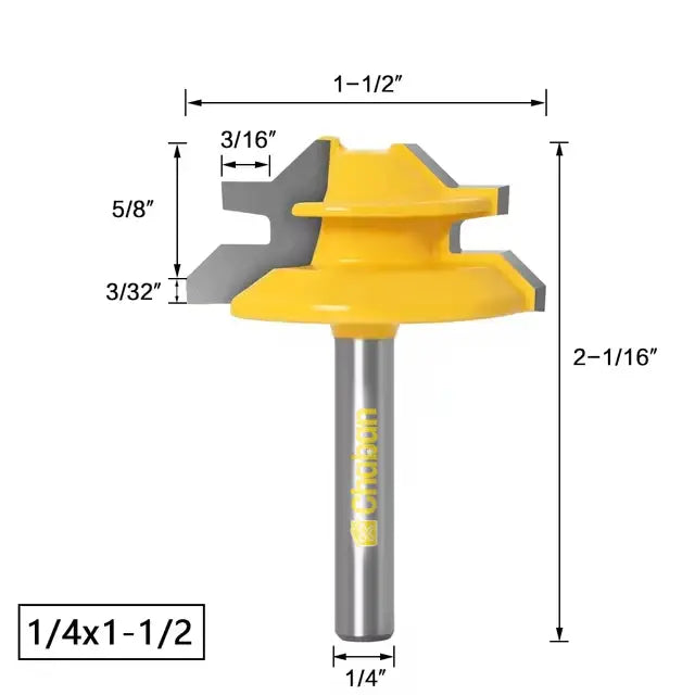 Chaban™ Lock Miter Router Bit